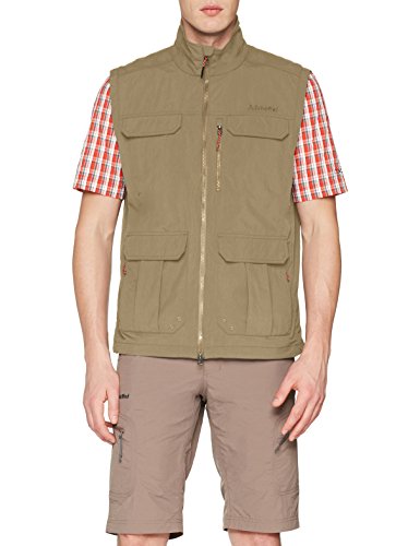 Schöffel Chaleco Sondrio1' para hombre, Hombre, 20-22111-22878, barro, 56 Schöffel Chaleco Sondrio1' para hombre, Hombre, 20-22111-22878, barro, 56