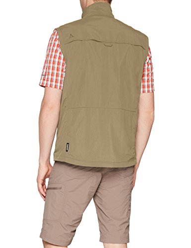 Schöffel Chaleco Sondrio1' para hombre, Hombre, 20-22111-22878, barro, 56 Schöffel Chaleco Sondrio1' para hombre, Hombre, 20-22111-22878, barro, 56