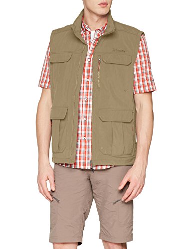 Schöffel Chaleco Sondrio1' para hombre, Hombre, 20-22111-22878, barro, 56 Schöffel Chaleco Sondrio1' para hombre, Hombre, 20-22111-22878, barro, 56
