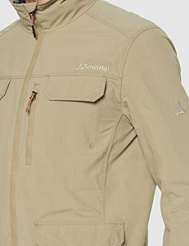 Schöffel Jacket Sondrio Chaquetas, Hombre, Barro, 56