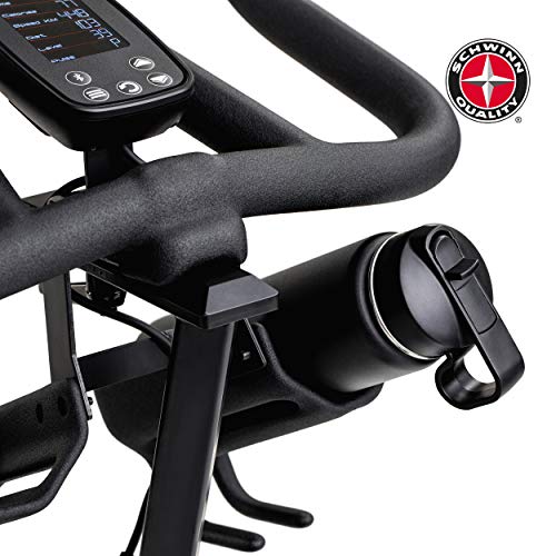 Schwinn IC8 mit Bluetooth Bicicleta Interior magnética, Ajuste de Resistencia de 100 Veces con Pantalla Digital, función de la App Compatible, SPD-Klickpedale, MAX. Benutzergewicht 150 kg