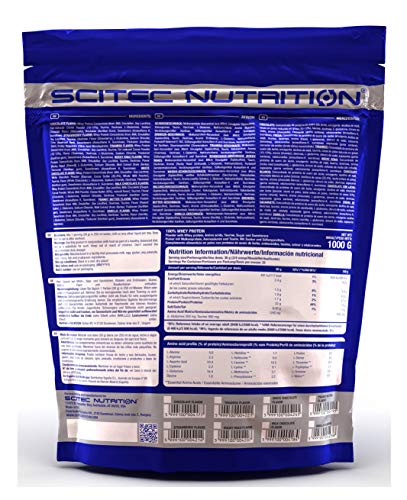 Scitec Nutrition 100% Whey Protein Fresa 1000 g