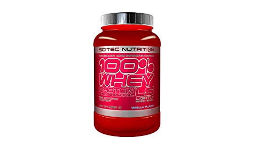 Scitec Nutrition 100% Whey Protein Professional Lightly Sweetened Proteína Ligeramente Endulzado Vainilla - 920 g