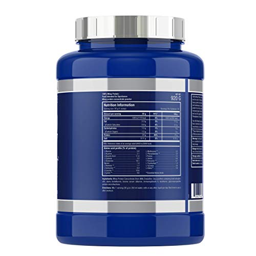 Scitec Nutrition 100% Whey Protein Proteína sin Sabor - 920 g Scitec Nutrition 100% Whey Protein Proteína sin Sabor - 920 g