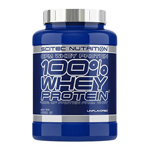 Scitec Nutrition 100% Whey Protein Proteína sin Sabor - 920 g