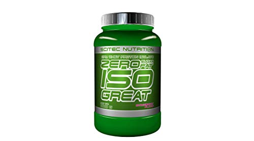 Scitec Nutrition Zero Isogeat Proteína, Cero Azúcar/Cero Grasa, Sabor Fresa - 900 g