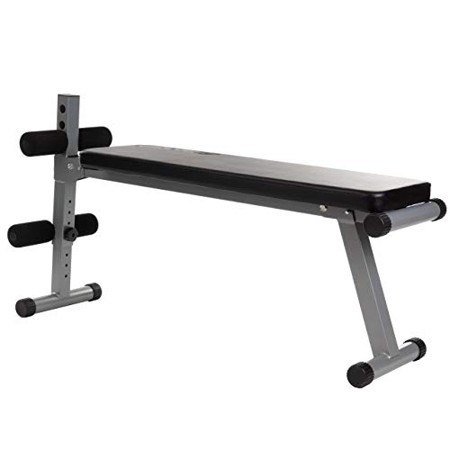 ScSPORTS Banco de abdominales unisex para adultos, color negro, estándar ScSPORTS Banco de abdominales unisex para adultos, color negro, estándar