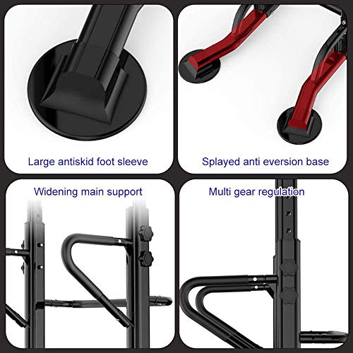 SDHYL Power Tower Estación de Fondos Dominadas Entrenamiento de Fuerza Abdominal Flexiones Altura Ajustable para Gimnasio En Casa SDHYL Power Tower Estación de Fondos Dominadas Entrenamiento de Fuerza Abdominal Flexiones Altura Ajustable para Gimnasio En Casa