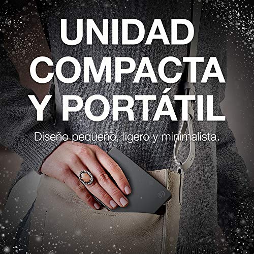 Seagate Basic portátil, 4 TB, Disco duro externo, HDD, USB 3.0 para PC, ordenador portátil (STJL4000400)