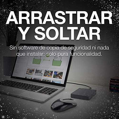 Seagate Basic portátil, 4 TB, Disco duro externo, HDD, USB 3.0 para PC, ordenador portátil (STJL4000400)