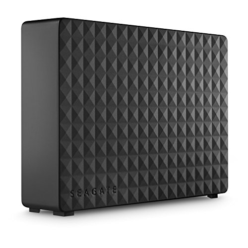 Seagate Expansion Desktop, 6 TB, Disco duro externo 3.5", HDD, USB 3.0 para PC, ordenador portátil y Mac (STEB6000403), Negro