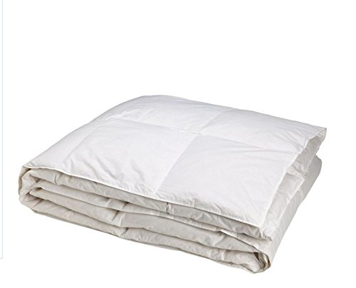 SEASONS Camapolis-Edredón Nórdico Plumón, 90% Duvet, 100% algodón Batista, Disponible en Varias Medidas. (Blanco, 240 X 220)