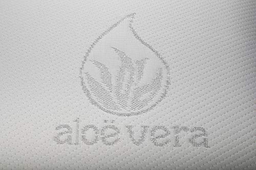 Seasons-Pack 2 almohadas viscoelasticas 70 cms, Antiácaros y Antibacterias , tejido Aloe vera hilo de plata.Doble funda Seasons-Pack 2 almohadas viscoelasticas 70 cms, Antiácaros y Antibacterias , tejido Aloe vera hilo de plata.Doble funda