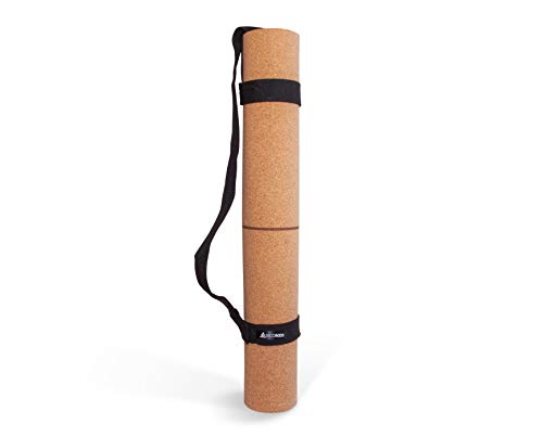 Secoroco Yogistar - Esterilla de yoga (corcho, 4 mm, antideslizante, 66 cm de ancho, con líneas auxiliares, vegana, sostenible y reciclable, incluye bolsa de yoga) Secoroco Yogistar - Esterilla de yoga (corcho, 4 mm, antideslizante, 66 cm de ancho, con líneas auxiliares, vegana, sostenible y reciclable, incluye bolsa de yoga)