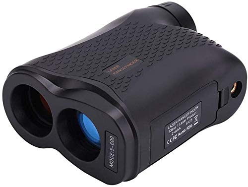 SeeKool 600m Telémetro de Golf, Multifunciones Laser Rangefinder, 6X Aumento, con Bloqueo de Bandera, Distancia, Medición de Velocidad, para Golf, Caza, Escalada en Roca al Aire Libre