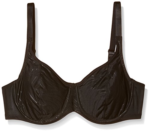 Selene - Sujetador Reductor De Simplex Grabado En Ondas, color negro, talla 105C Selene - Sujetador Reductor De Simplex Grabado En Ondas, color negro, talla 105C