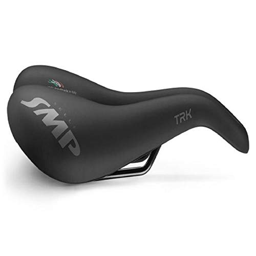 Selle SMP Unisex - Sillín de bicicleta ZSTT02MEDNESMCARD para adultos, negro, 280x160 mm