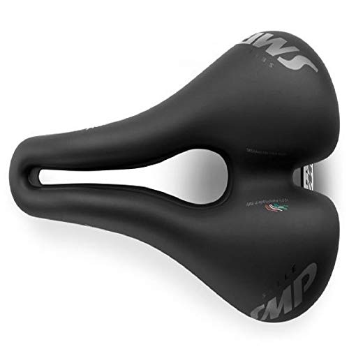Selle SMP Unisex - Sillín de bicicleta ZSTT02MEDNESMCARD para adultos, negro, 280x160 mm