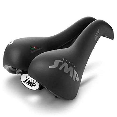 Selle SMP Unisex - Sillín de bicicleta ZSTT02MEDNESMCARD para adultos, negro, 280x160 mm