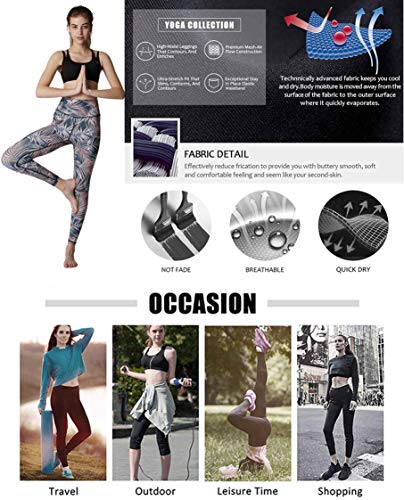 SENXINGYAN Leggings Mujer Cintura Alta Deportes Yoga Largos Elásticos y Transpirables Para Pantalones Gym Fitness de Running Ejercicio Mallas,Negro,XL