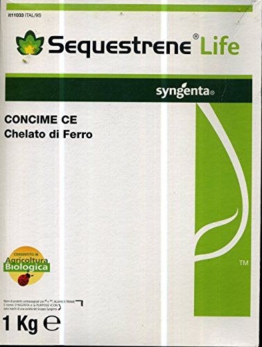 Sequestrene Life - Quelato de hierro, en paquete de 1 kg