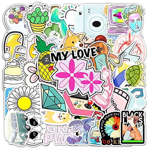 Serie VSCO de Dibujos Animados Pegatinas Equipaje Maleta Maleta Coche Scooter Pegatinas Decorativas Impermeables 50 Uds Serie VSCO de Dibujos Animados Pegatinas Equipaje Maleta Maleta Coche Scooter Pegatinas Decorativas Impermeables 50 Uds