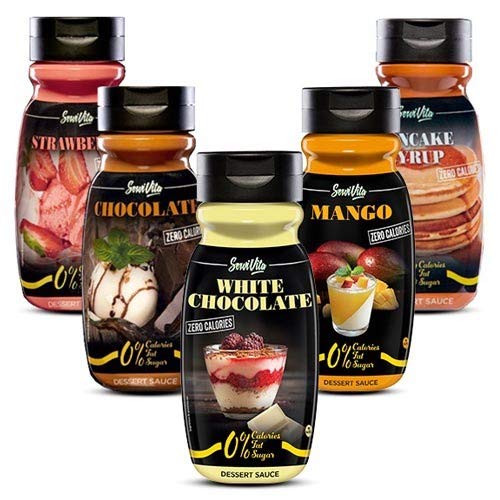 Servivita White Chocolate Dessert Sauce Sin CalorĂŁÂAs 320 Ml 320 ml Servivita White Chocolate Dessert Sauce Sin CalorĂŁÂAs 320 Ml 320 ml