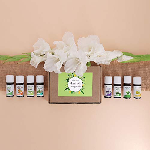 Set de Aceites Esenciales 100% Naturales Bio | Para Humificador Difusor, Aromaterapia | Menta, Eucalipto, Cedro de Atlas, Citronela, Naranja, Limón, LavandĆn, Ravintsara | Mearome Fabricado en Francia Set de Aceites Esenciales 100% Naturales Bio | Para Humificador Difusor, Aromaterapia | Menta, Eucalipto, Cedro de Atlas, Citronela, Naranja, Limón, LavandĆn, Ravintsara | Mearome Fabricado en Francia
