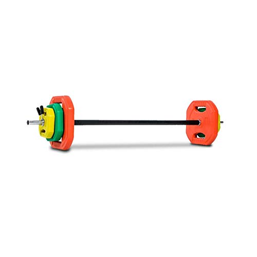 Set de Body Pump con Barra y Discos (20 kg Peso Total) Set de Body Pump con Barra y Discos (20 kg Peso Total)