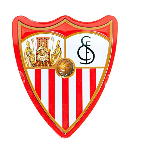 Sevilla Fútbol Club- Caja de bombones de chocolate con leche lata. Peso 100 gr. 16 motivos para saborear a tu equipo. Eres único sevillista¡¡