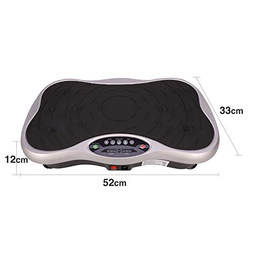 Sfeomi Plataforma Vibratoria con Capacidad de 120kg Plataforma Vibratoria de Fitness con Bandas Fitness Plate Vibration 99 Niveles de Velocidad de Vibración para Ejercicios Musculares (200W) Sfeomi Plataforma Vibratoria con Capacidad de 120kg Plataforma Vibratoria de Fitness con Bandas Fitness Plate Vibration 99 Niveles de Velocidad de Vibración para Ejercicios Musculares (200W)