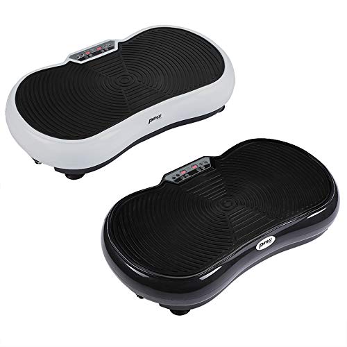 Sfeomi Plataforma Vibratoria de Fitness 200W Plataforma Vibratoria de Masaje con 99 Velocidades Tabla Vibratoria Fitness con Control Remoto y Banda de Resistencia (Negro)