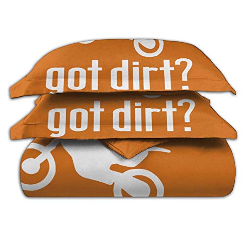 SFWER Got Dirt Bike Motocross Racing Funda nórdica Juego de edredones de Dormitorio Tamaño 86 'x 70' Juego de Cama de 3 Piezas con 2 Fundas de Almohada con Cierre de Cremallera SFWER Got Dirt Bike Motocross Racing Funda nórdica Juego de edredones de Dormitorio Tamaño 86 'x 70' Juego de Cama de 3 Piezas con 2 Fundas de Almohada con Cierre de Cremallera
