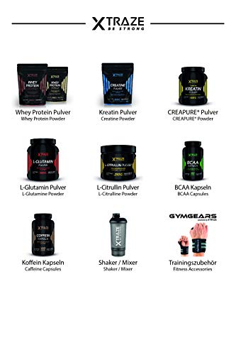 Shaker Proteinas, 600 ml con Compartimento para Protein Polvos 2x = 150 ml + 200 ml, Tamiz para Batidos Cremosos de Proteínas sin Grumos, Gym Bottle Libre de BPA