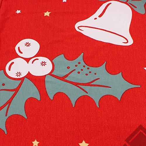 ShawFly Fundas elásticas para sillas de comedor de Navidad, modernas y elásticas, para sillas, desmontables, lavables, para hoteles, restaurantes, bodas, comedores, banquetes (rojo2, 4) ShawFly Fundas elásticas para sillas de comedor de Navidad, modernas y elásticas, para sillas, desmontables, lavables, para hoteles, restaurantes, bodas, comedores, banquetes (rojo2, 4)