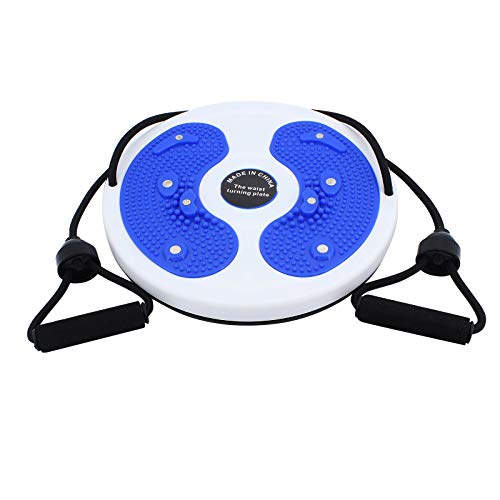 ShawFly Twist Waist Disc Board Cintura para Adelgazar Fitness Masaje Multifuncional Suela para pies Equipo de Gimnasio en casa Máquina para torcer la Cintura con Cable