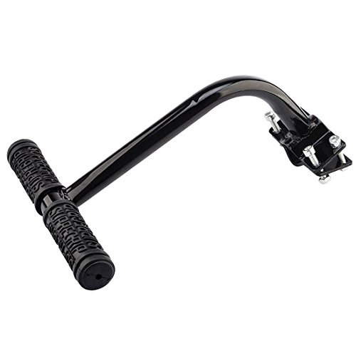 Shayson, Asiento con cojín y Funda de Piel sintética Trasero para Bicicleta con Respaldo, para niños, Black Set Shayson, Asiento con cojín y Funda de Piel sintética Trasero para Bicicleta con Respaldo, para niños, Black Set