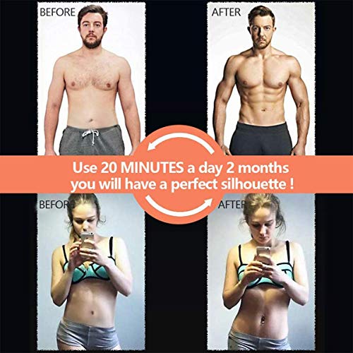 SHENGMI Electroestimulador Muscular Abdominales Cinturón,Masajeador Eléctrico Cinturón con USB,Entrenador Inalámbrico Portátil de 6 Modos de Simulación,10 Niveles Diferentes para Abdomen/Cintura. SHENGMI Electroestimulador Muscular Abdominales Cinturón,Masajeador Eléctrico Cinturón con USB,Entrenador Inalámbrico Portátil de 6 Modos de Simulación,10 Niveles Diferentes para Abdomen/Cintura.