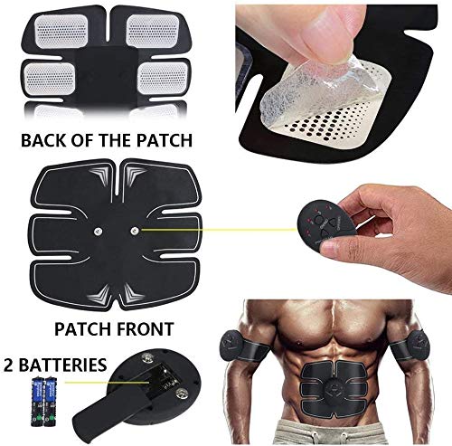 SHENGMI Electroestimulador Muscular Abdominales, EMS Estimulador Muscular Abdominales Cinturón, ABS Estimulador Muscular para Bdomen/Brazo/Piernas/Glúteos SHENGMI Electroestimulador Muscular Abdominales, EMS Estimulador Muscular Abdominales Cinturón, ABS Estimulador Muscular para Bdomen/Brazo/Piernas/Glúteos