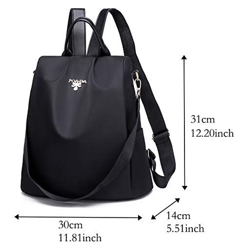 shepretty Mochila Oxford antirrobo Impermeable para Mujer, 8864Negro shepretty Mochila Oxford antirrobo Impermeable para Mujer, 8864Negro