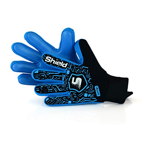 Shield Guantes De Portero Adulto Junior Chico Tech Pro (Azul, 4)