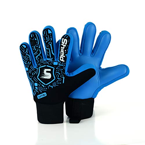 Shield Guantes De Portero Adulto Junior Chico Tech Pro (Azul, 4)