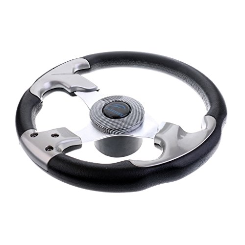 Shiwaki Universal 315mm 12.4 3 Spoke 3/4 Premium Marine Barco Deportivo Volante Shiwaki Universal 315mm 12.4 3 Spoke 3/4 Premium Marine Barco Deportivo Volante