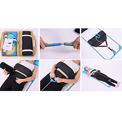 SHKY Dispositivo de tracción con Marco de tracción Lumbar, Cama de tracción Lumbar Cervical, máquina de extensión Lumbar, para molestias cervicales lumbares Hernia de Disco Lumbar SHKY Dispositivo de tracción con Marco de tracción Lumbar, Cama de tracción Lumbar Cervical, máquina de extensión Lumbar, para molestias cervicales lumbares Hernia de Disco Lumbar