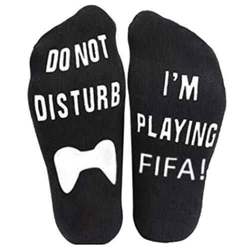 SHOBDW Moda 2020 Hombres Unisex 'No molestar' Gran regalo para gamers Navidad Carta del día de San Valentín Imprimir Divertido Novedad Novedad Calcetines cómodos y suaves para el tobillo SHOBDW Moda 2020 Hombres Unisex 'No molestar' Gran regalo para gamers Navidad Carta del día de San Valentín Imprimir Divertido Novedad Novedad Calcetines cómodos y suaves para el tobillo