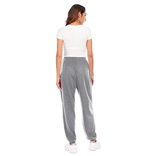 SHOBDW Pantalones de Mujers Tallas Grandes, Anchos con lanura Abocinado Anchos Pierna Cintura elástica de Cintura Alta Pantalones de Mujer (2XL, Azul Marino)