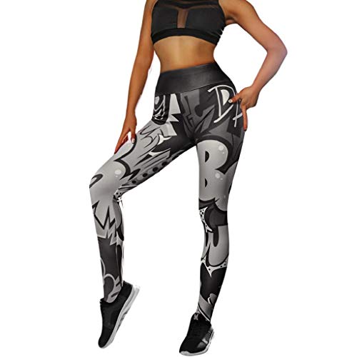 SHOBDW Pantalones Mujer Moda Cintura Alta Estiramiento Estampado Capri Yoga Shanto Estampado Legging Mallas para Correr Estiramiento Deportes Entrenamiento Gimnasio Pantalones Deportivos SHOBDW Pantalones Mujer Moda Cintura Alta Estiramiento Estampado Capri Yoga Shanto Estampado Legging Mallas para Correr Estiramiento Deportes Entrenamiento Gimnasio Pantalones Deportivos
