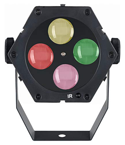 Showlite GL-8 USB-Gobo Partylight - Bola de discoteca pequeña para fiestas, bares y DJs móviles - Alimentación por USB - Con micrófono para control de música - Carcasa de plástico Showlite GL-8 USB-Gobo Partylight - Bola de discoteca pequeña para fiestas, bares y DJs móviles - Alimentación por USB - Con micrófono para control de música - Carcasa de plástico
