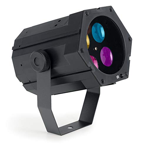 Showlite GL-8 USB-Gobo Partylight - Bola de discoteca pequeña para fiestas, bares y DJs móviles - Alimentación por USB - Con micrófono para control de música - Carcasa de plástico Showlite GL-8 USB-Gobo Partylight - Bola de discoteca pequeña para fiestas, bares y DJs móviles - Alimentación por USB - Con micrófono para control de música - Carcasa de plástico