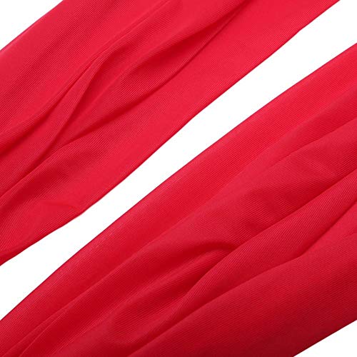 SHYSBV 2.8M * 1M Longitud Yoga Flying Swing Hamaca Anti-Gravity Yoga Elástico Inversión Aérea Swing Sling Strap Prop-Rojo SHYSBV 2.8M * 1M Longitud Yoga Flying Swing Hamaca Anti-Gravity Yoga Elástico Inversión Aérea Swing Sling Strap Prop-Rojo